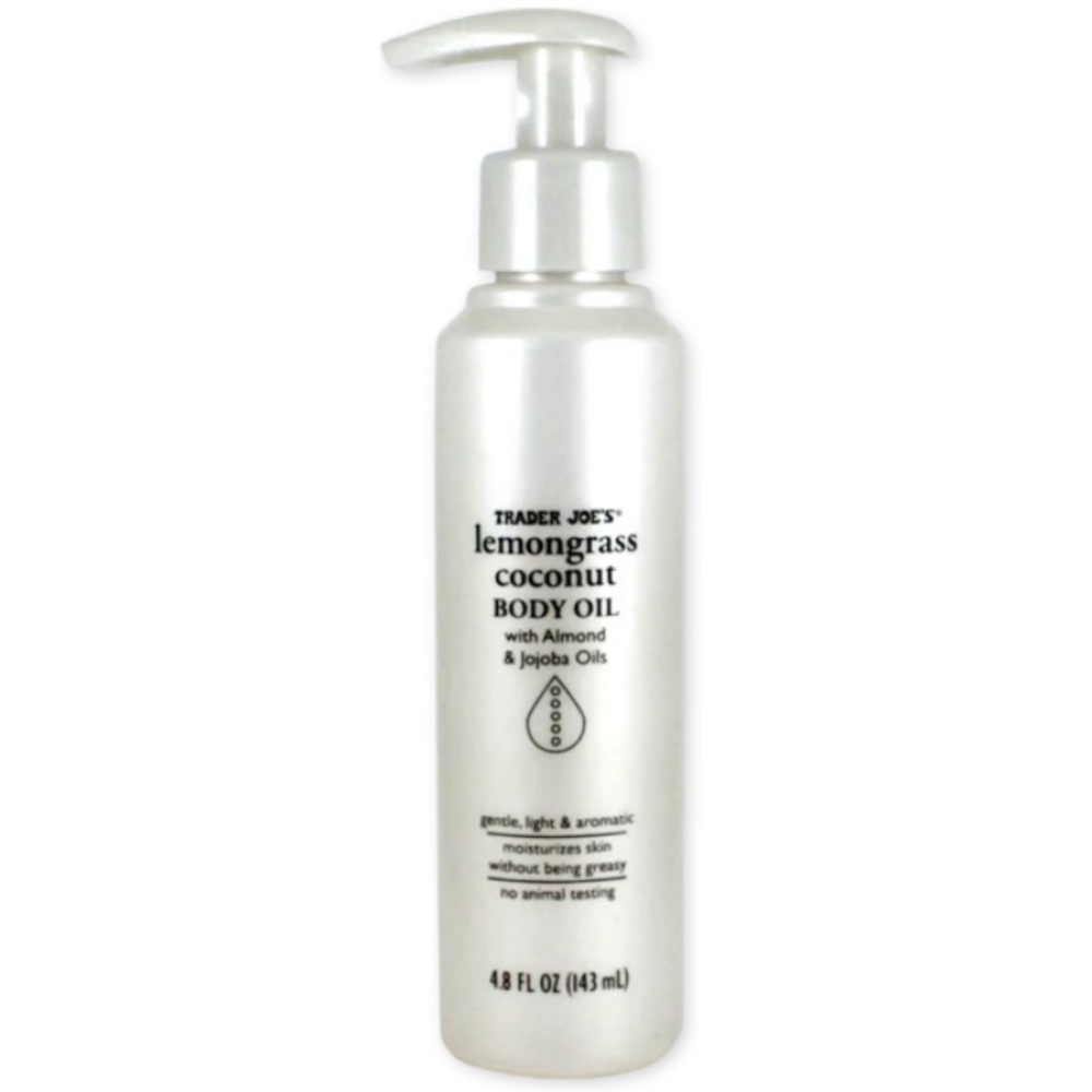 $8❤️‍🔥 Trader Joe’s Lemongrass Coconut Body Oil w/ Jojoba 🧴 NEW